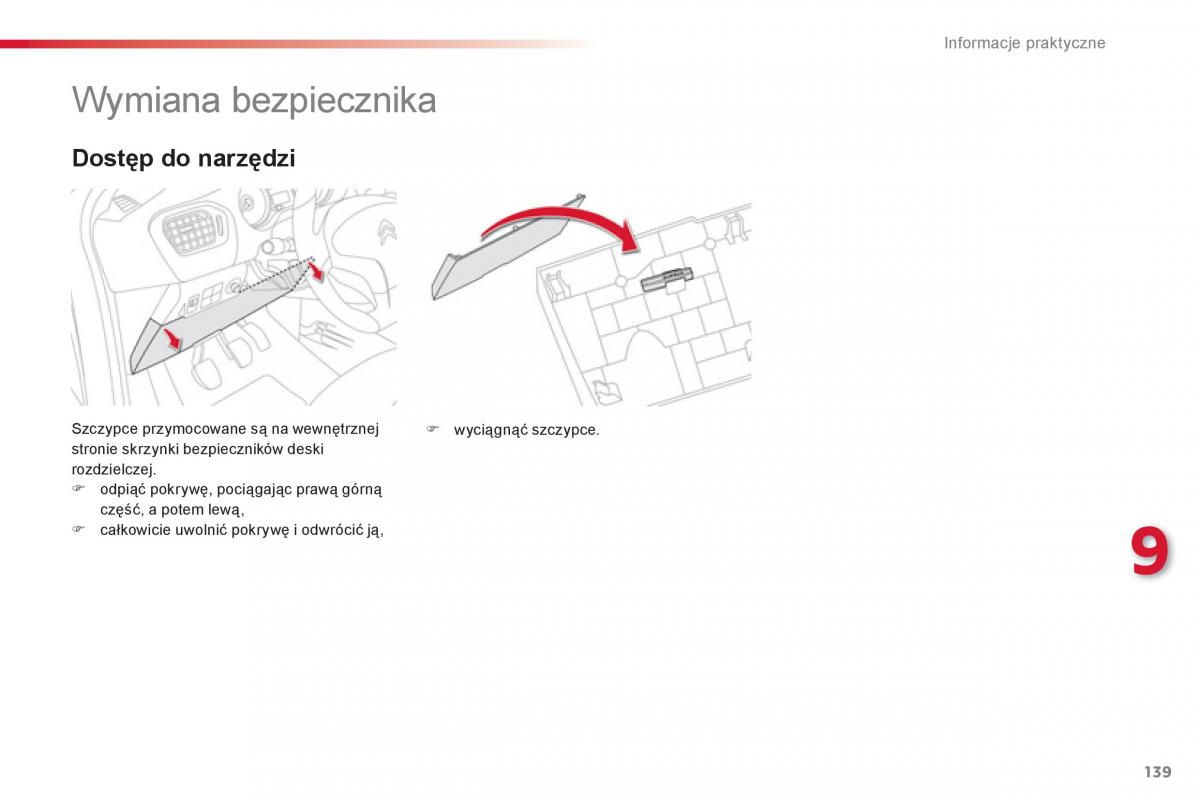 Citroen C Elysee instrukcja obslugi / page 141