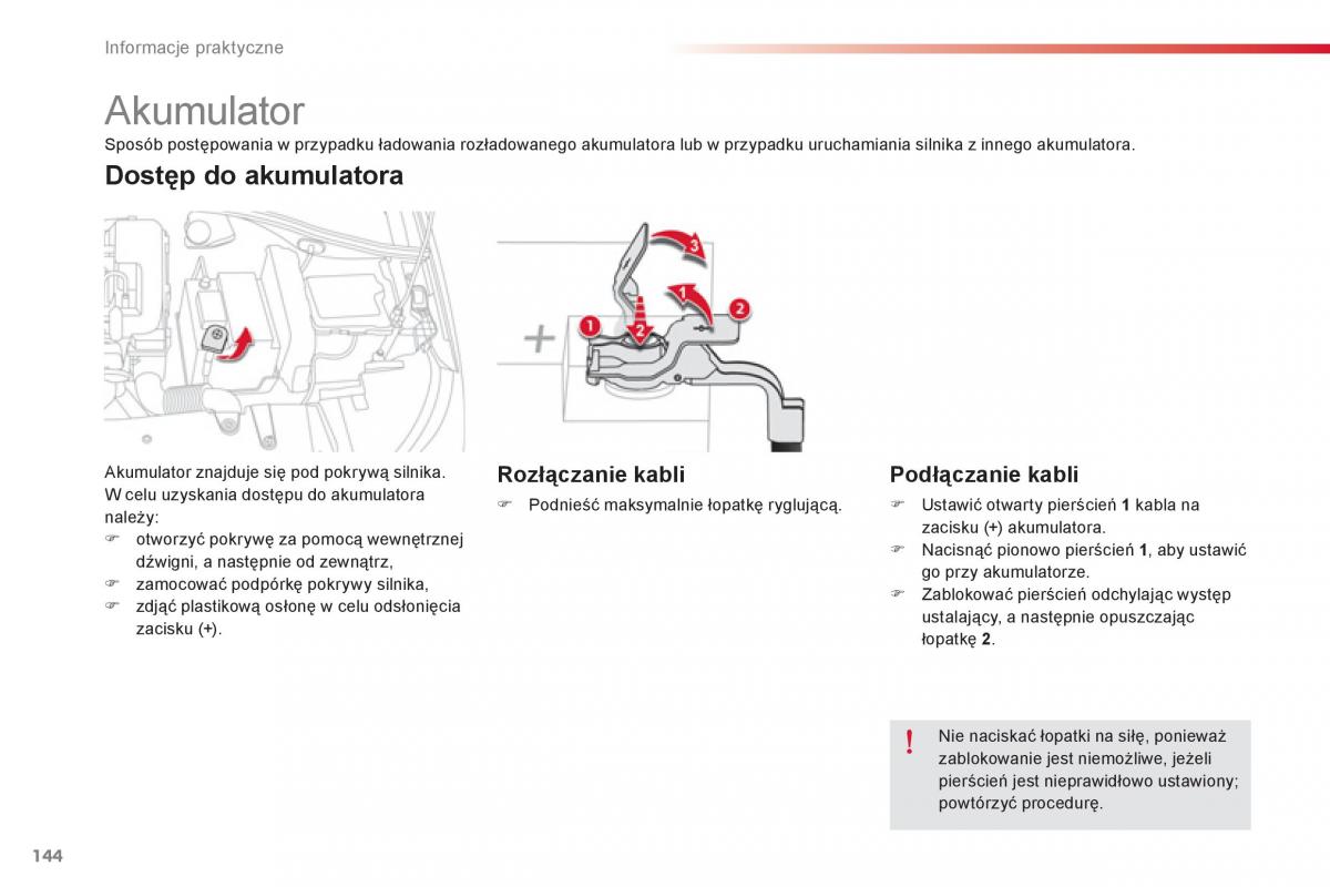 Citroen C Elysee instrukcja obslugi / page 146