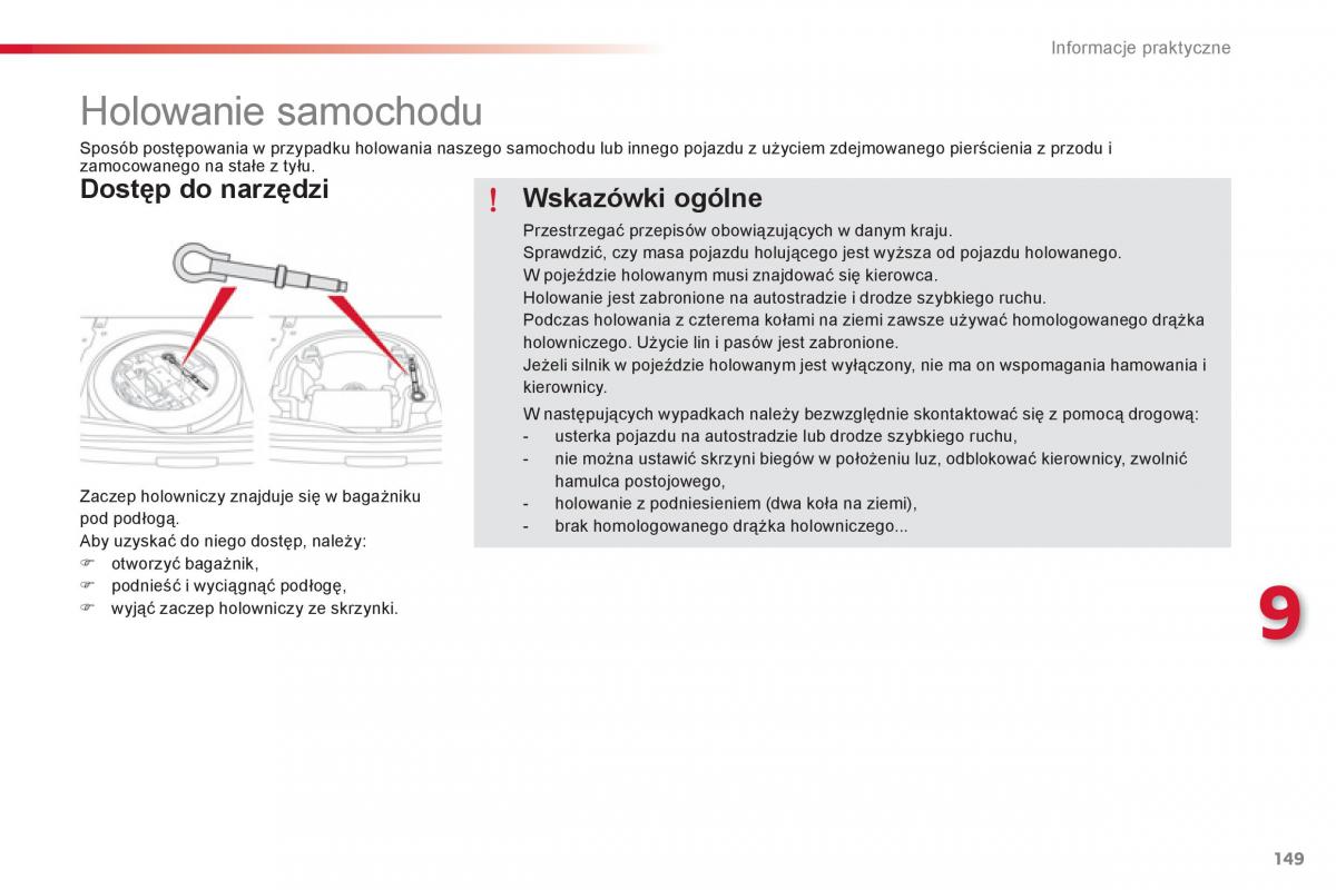 Citroen C Elysee instrukcja obslugi / page 151