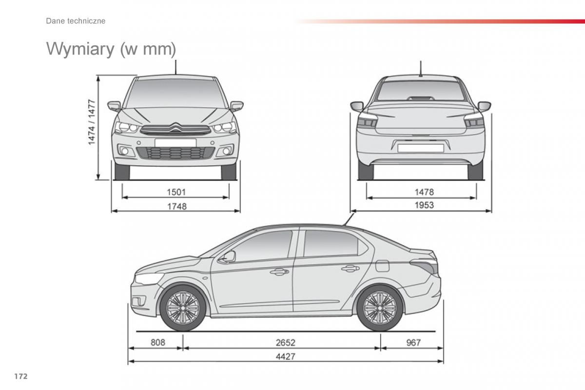 Citroen C Elysee instrukcja obslugi / page 174