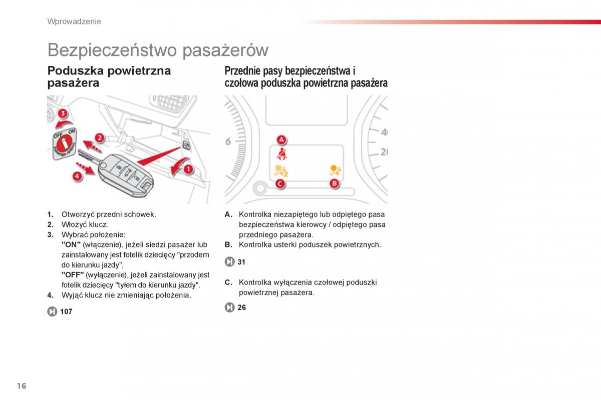 Citroen C Elysee instrukcja obslugi / page 18