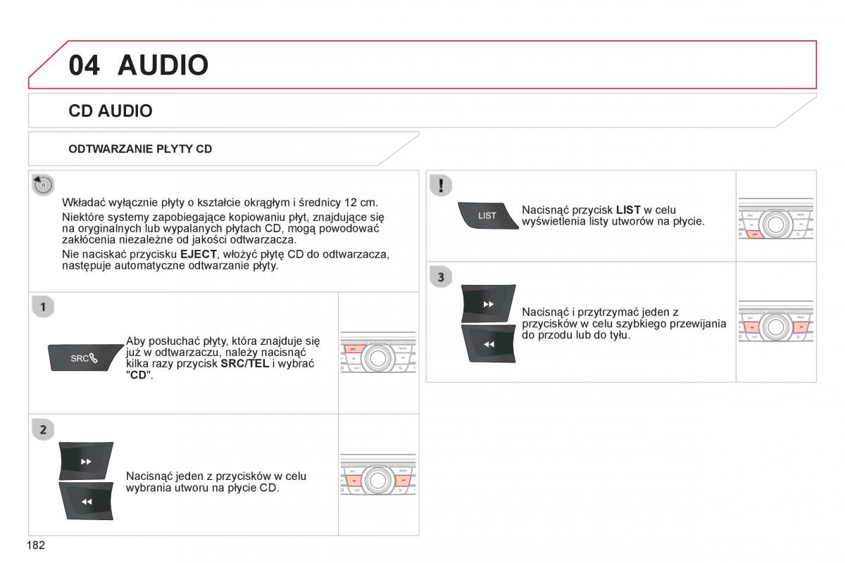 Citroen C Elysee instrukcja obslugi / page 184