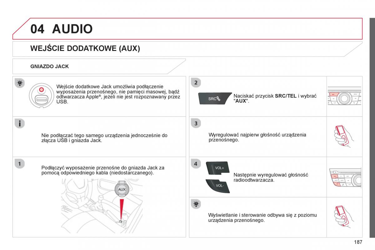 Citroen C Elysee instrukcja obslugi / page 189