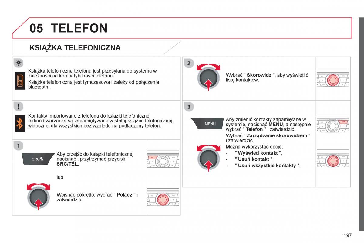 Citroen C Elysee instrukcja obslugi / page 199