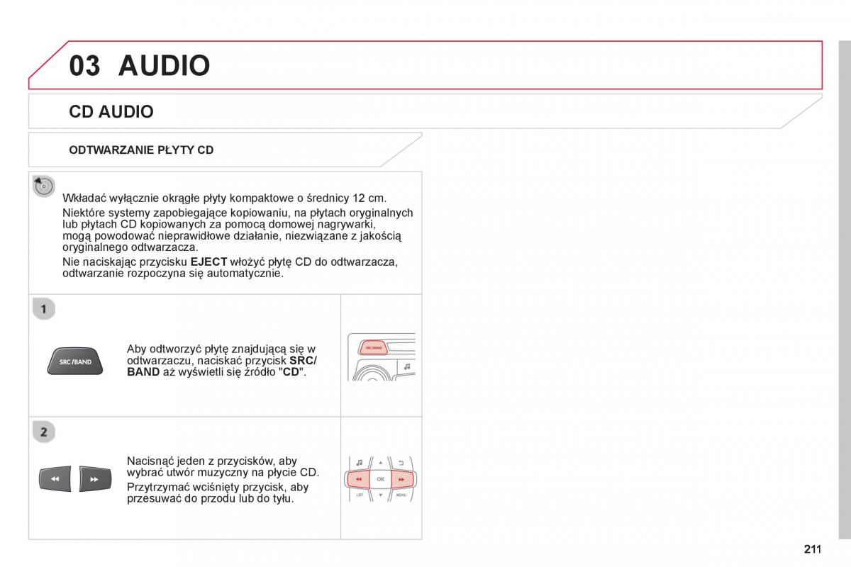 Citroen C Elysee instrukcja obslugi / page 213