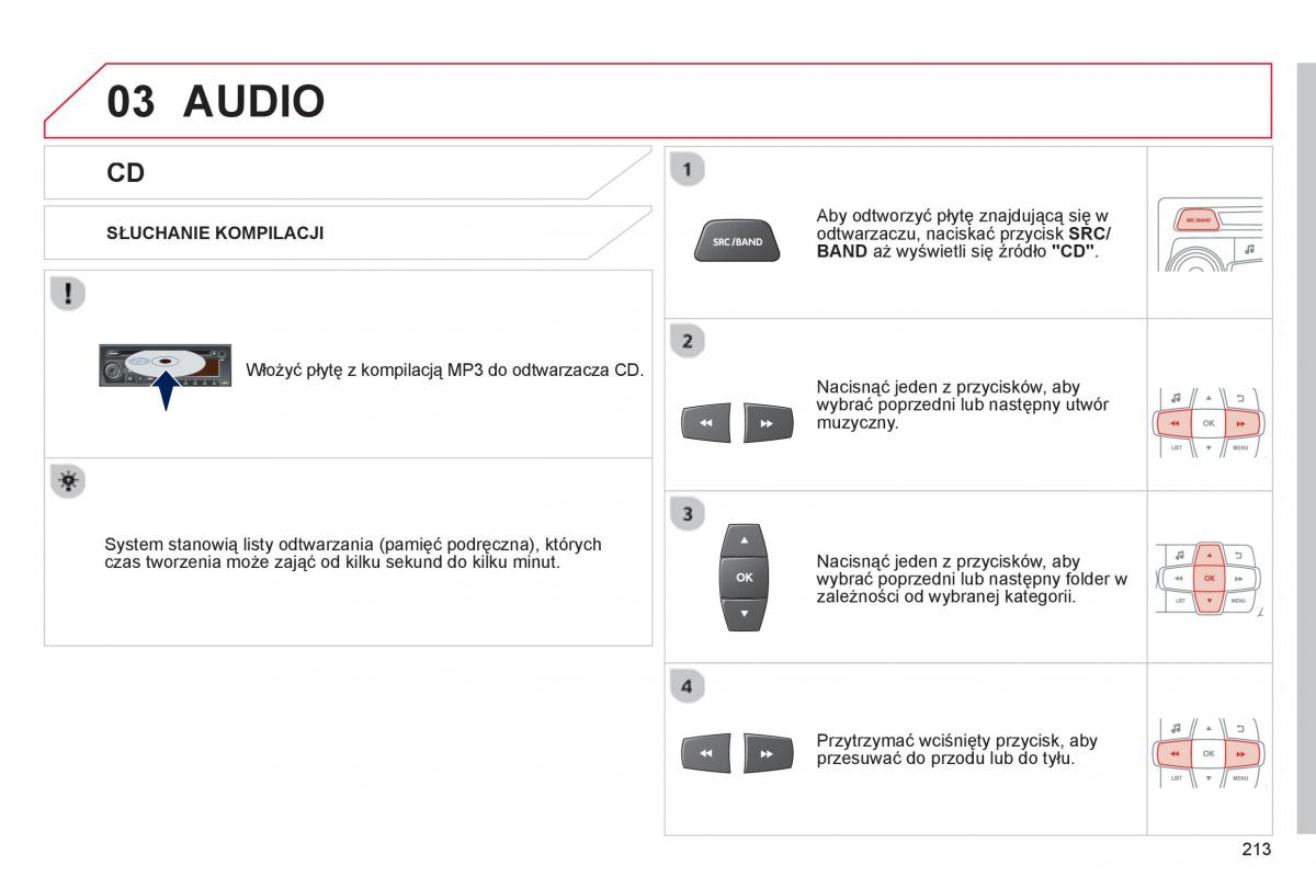 Citroen C Elysee instrukcja obslugi / page 215