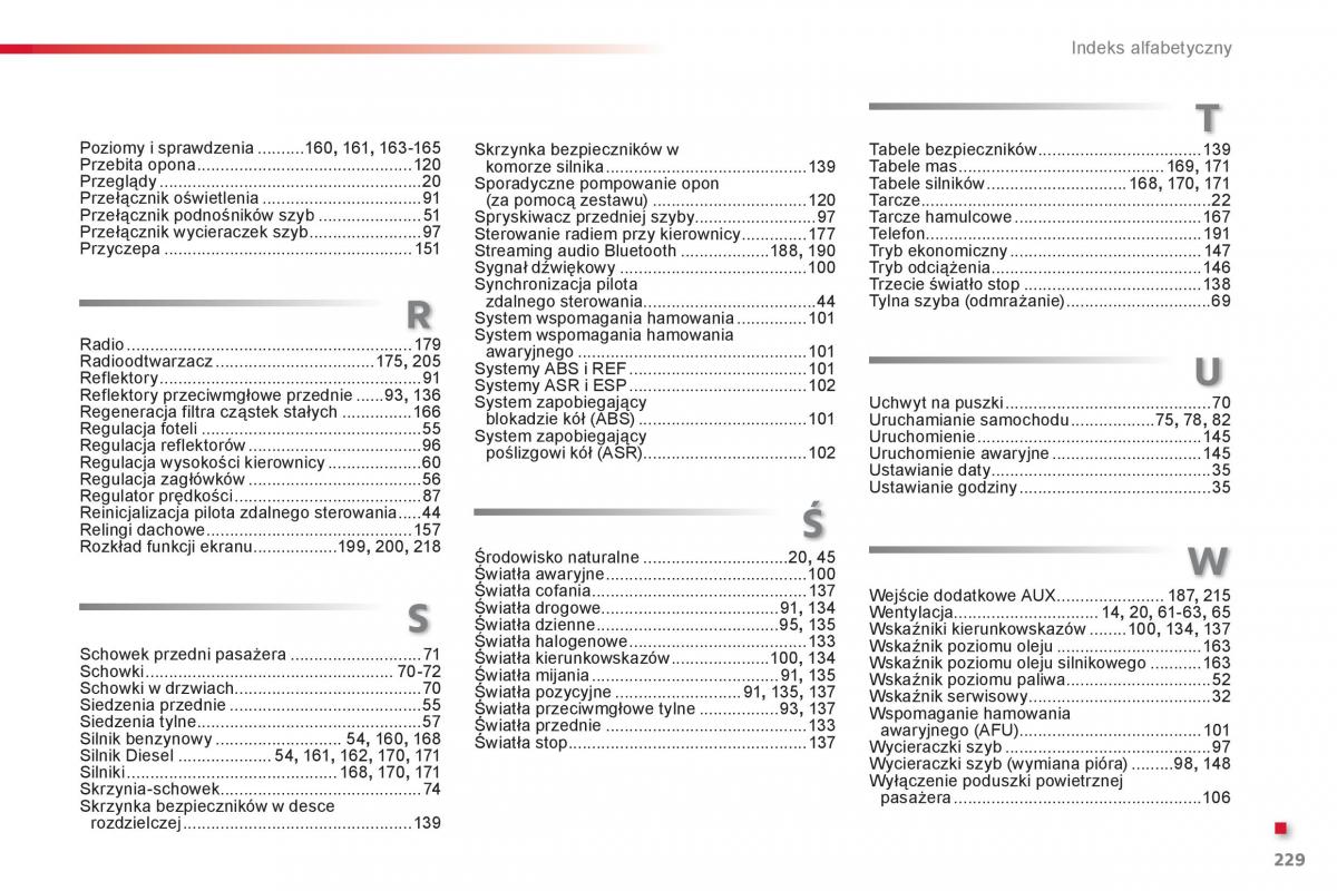 Citroen C Elysee instrukcja obslugi / page 231