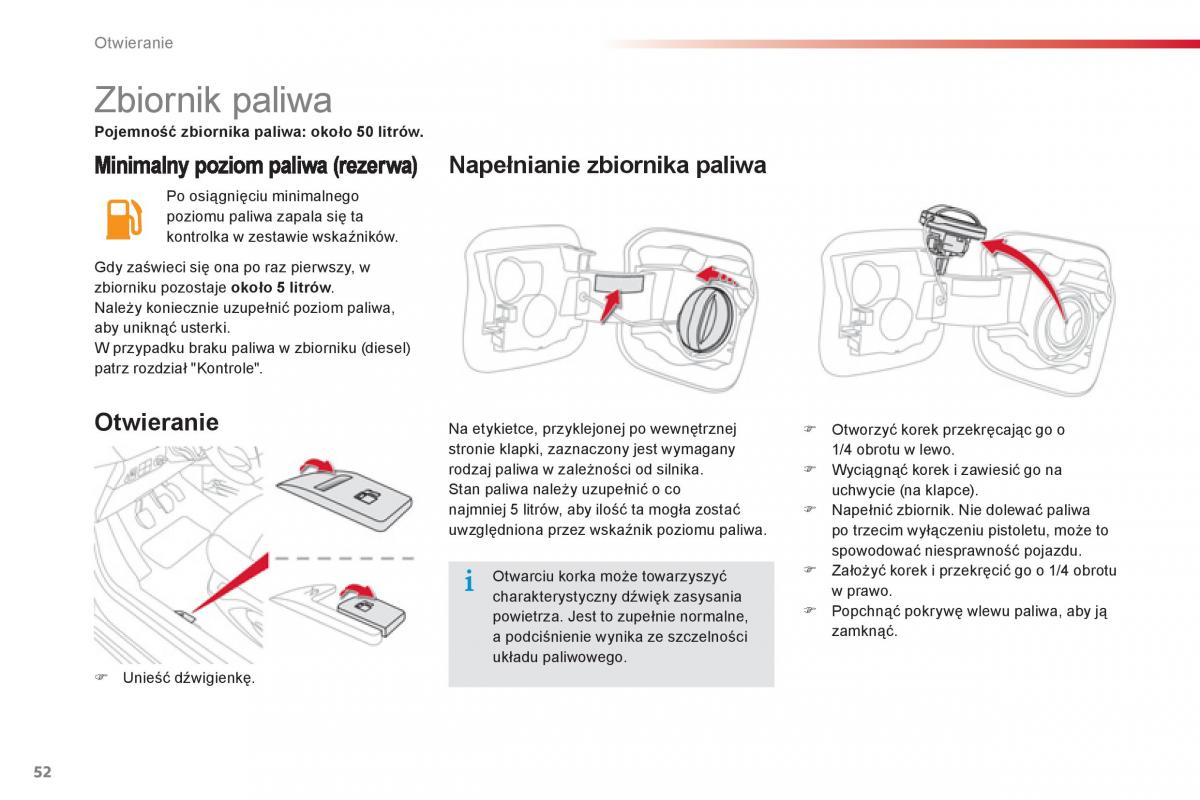 Citroen C Elysee instrukcja obslugi / page 54