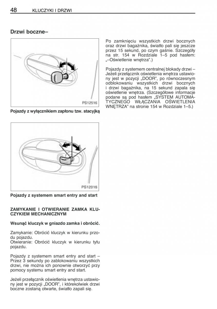 Toyota Yaris II 2 instrukcja obslugi / page 59