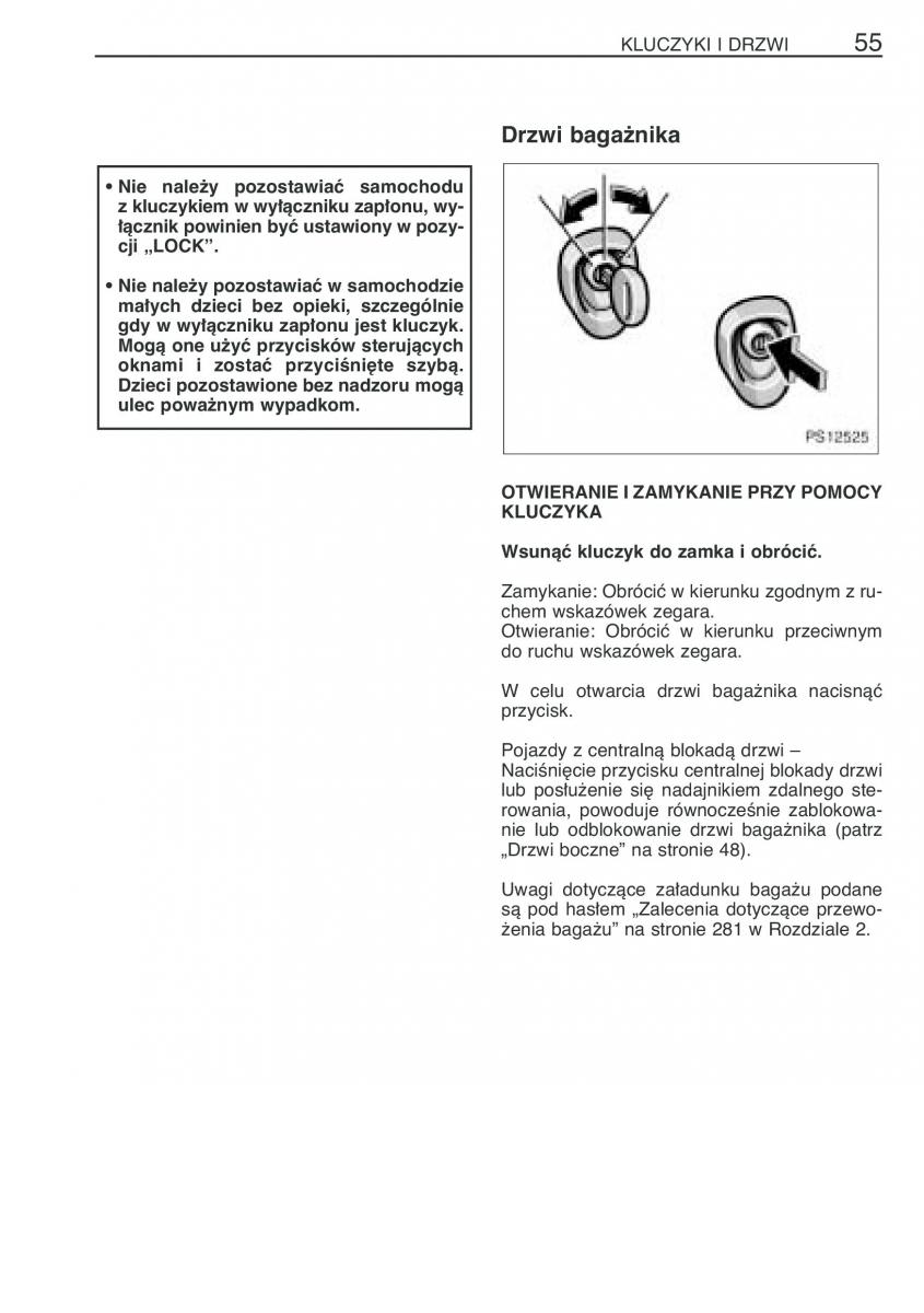 Toyota Yaris II 2 instrukcja obslugi / page 66