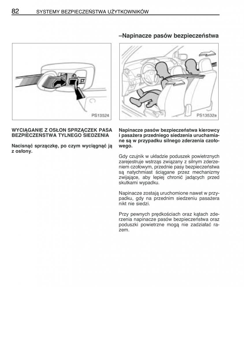 Toyota Yaris II 2 instrukcja obslugi / page 93