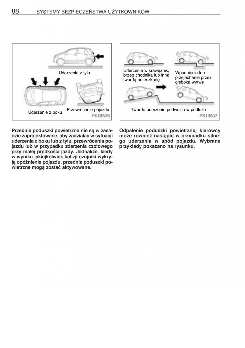 Toyota Yaris II 2 instrukcja obslugi / page 99