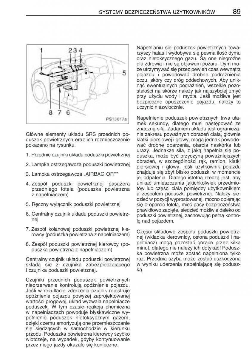 Toyota Yaris II 2 instrukcja obslugi / page 100