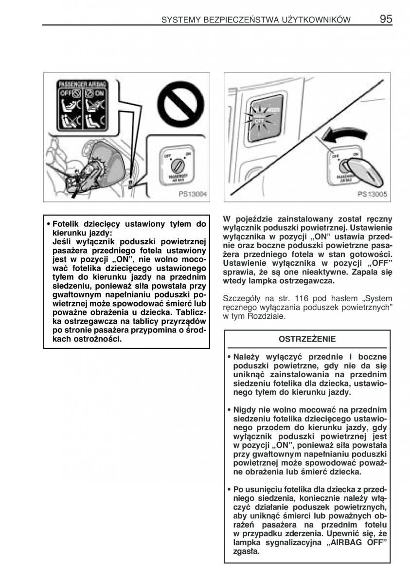 Toyota Yaris II 2 instrukcja obslugi / page 106