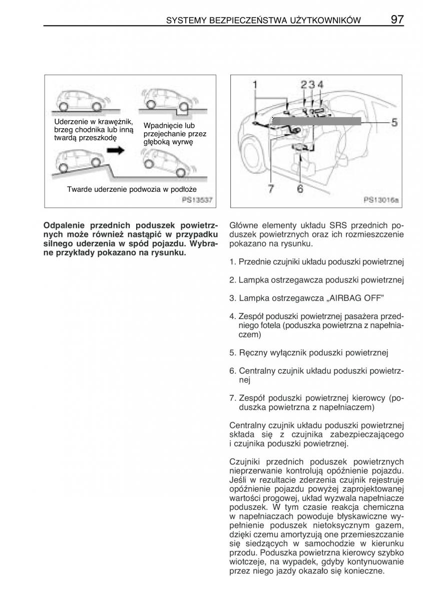 Toyota Yaris II 2 instrukcja obslugi / page 108