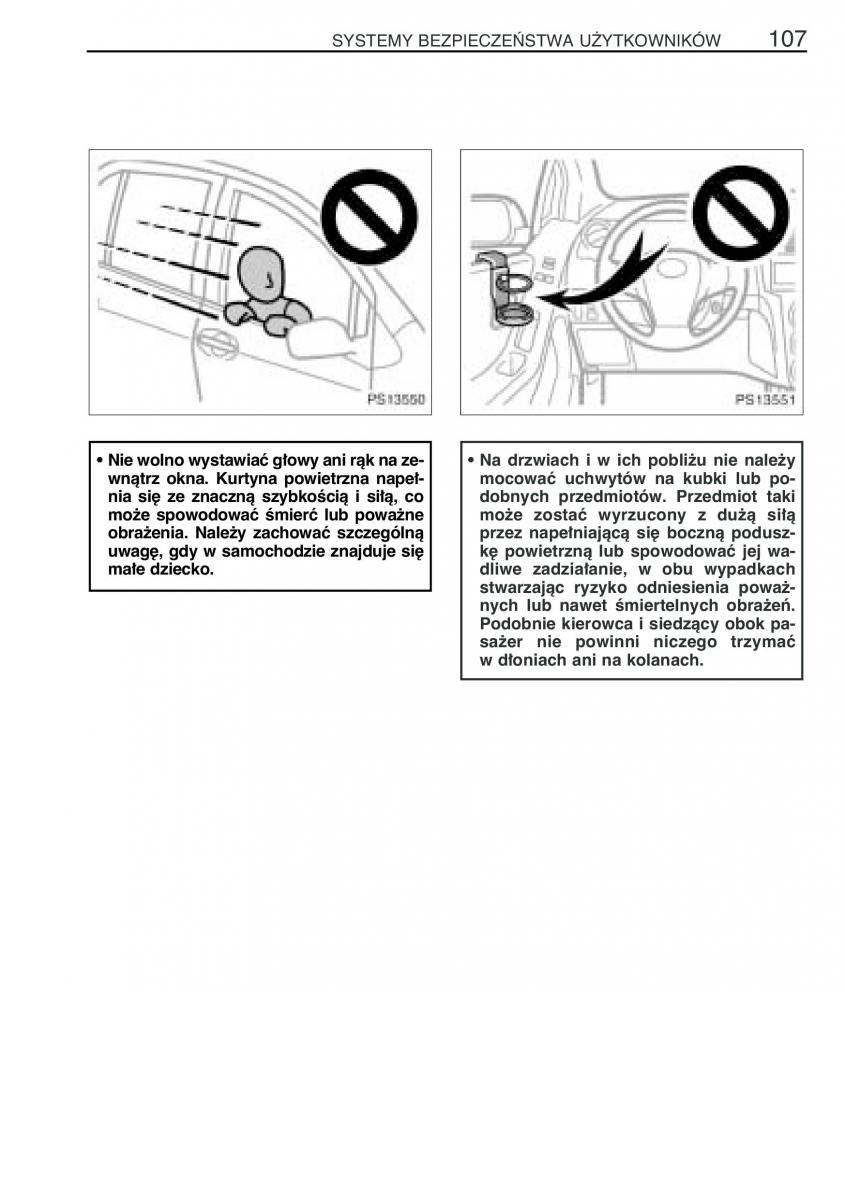 Toyota Yaris II 2 instrukcja obslugi / page 118