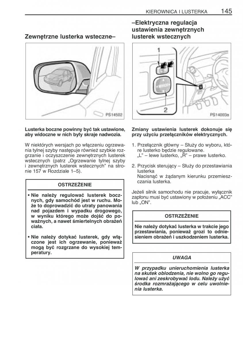 Toyota Yaris II 2 instrukcja obslugi / page 156