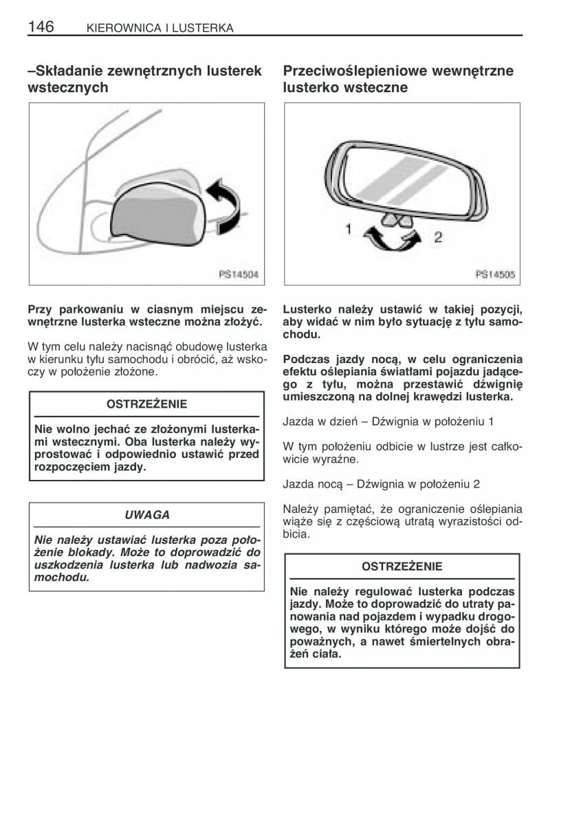 Toyota Yaris II 2 instrukcja obslugi / page 157