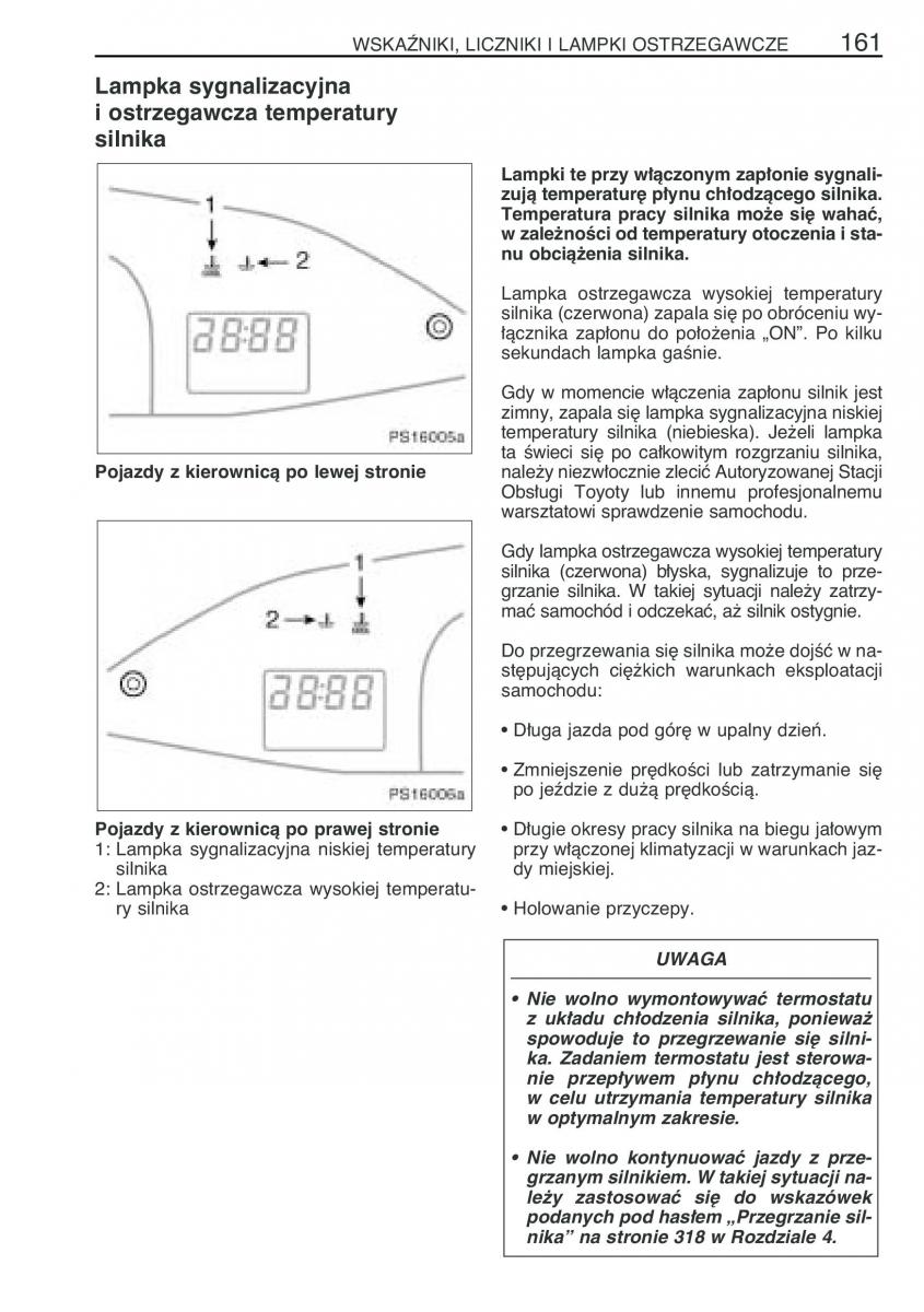 Toyota Yaris II 2 instrukcja obslugi / page 172