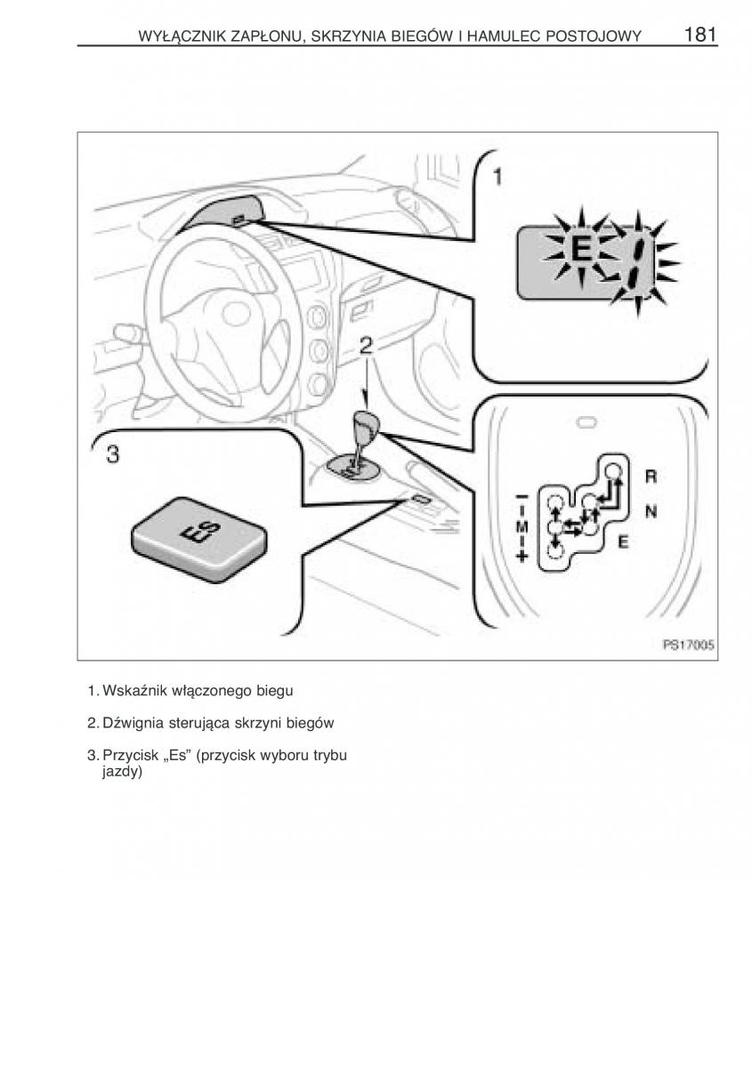 Toyota Yaris II 2 instrukcja obslugi / page 192