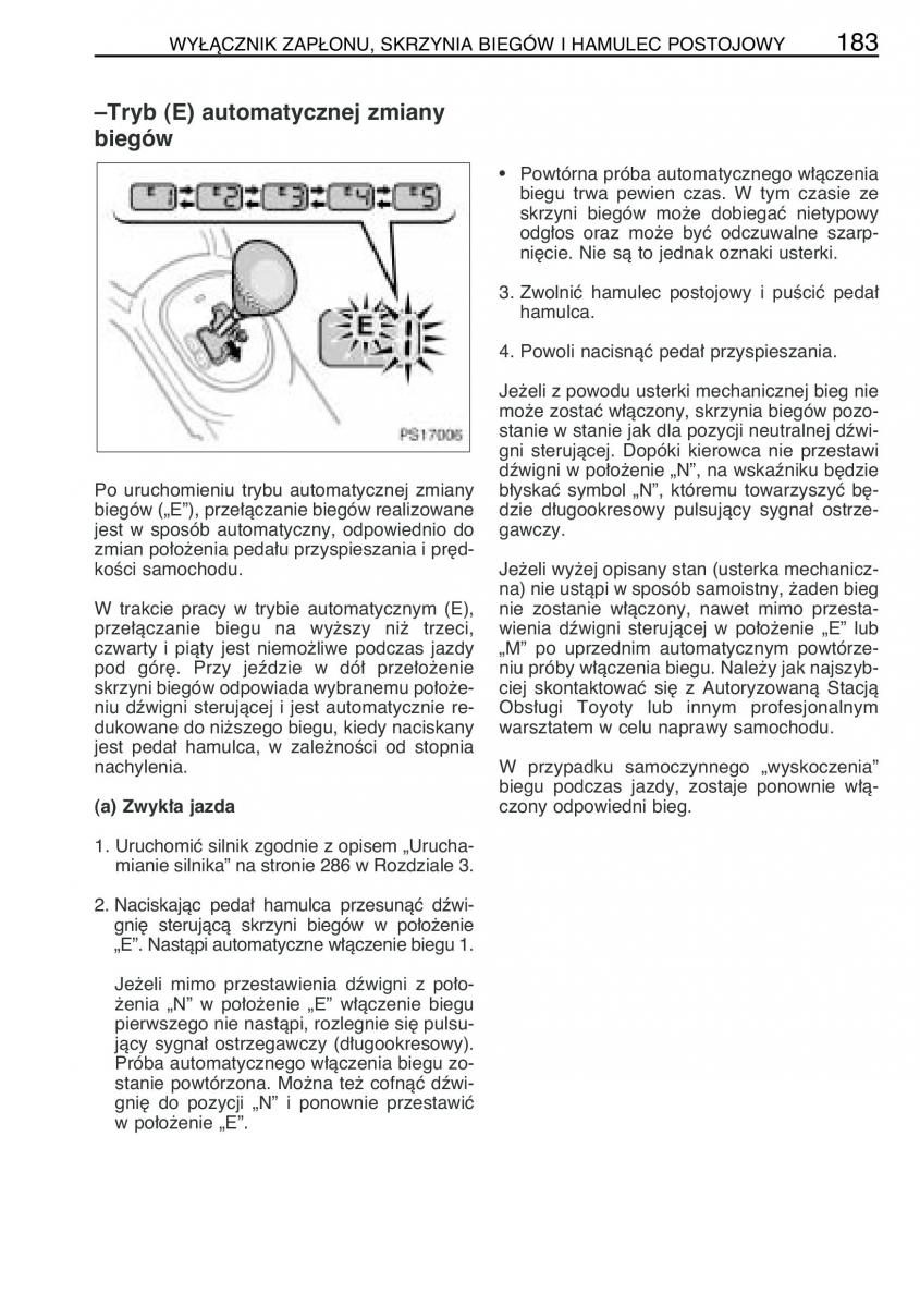 Toyota Yaris II 2 instrukcja obslugi / page 194