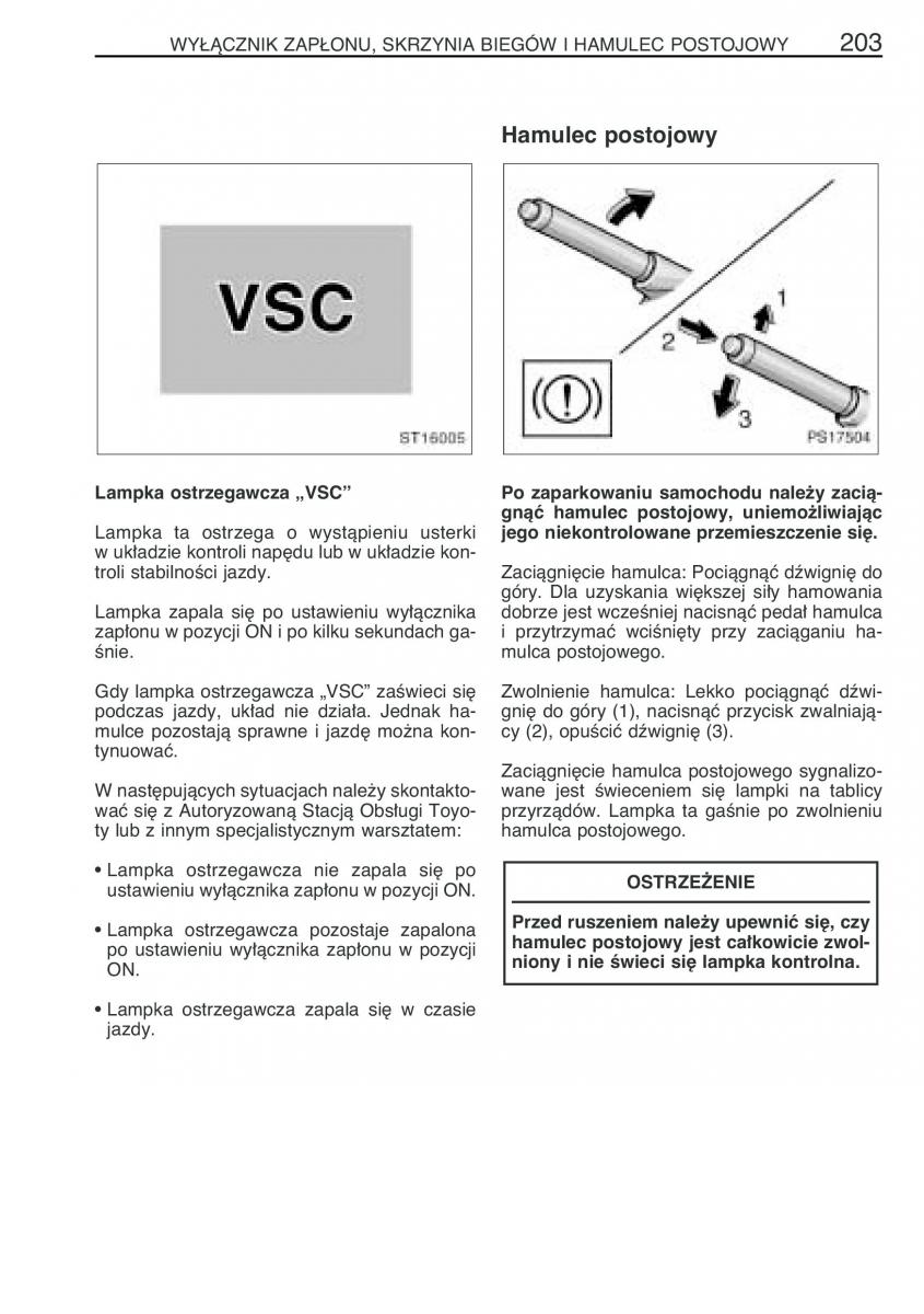 Toyota Yaris II 2 instrukcja obslugi / page 214