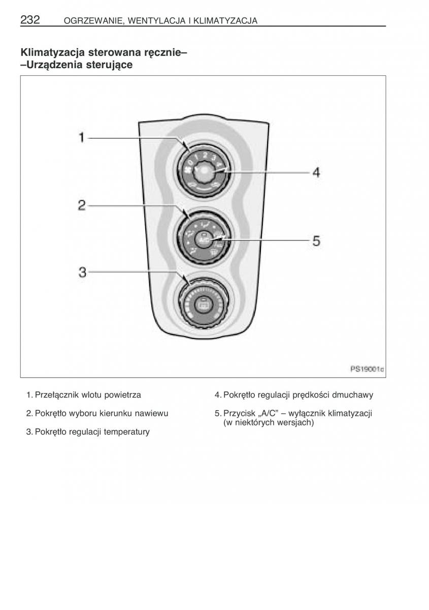 Toyota Yaris II 2 instrukcja obslugi / page 243