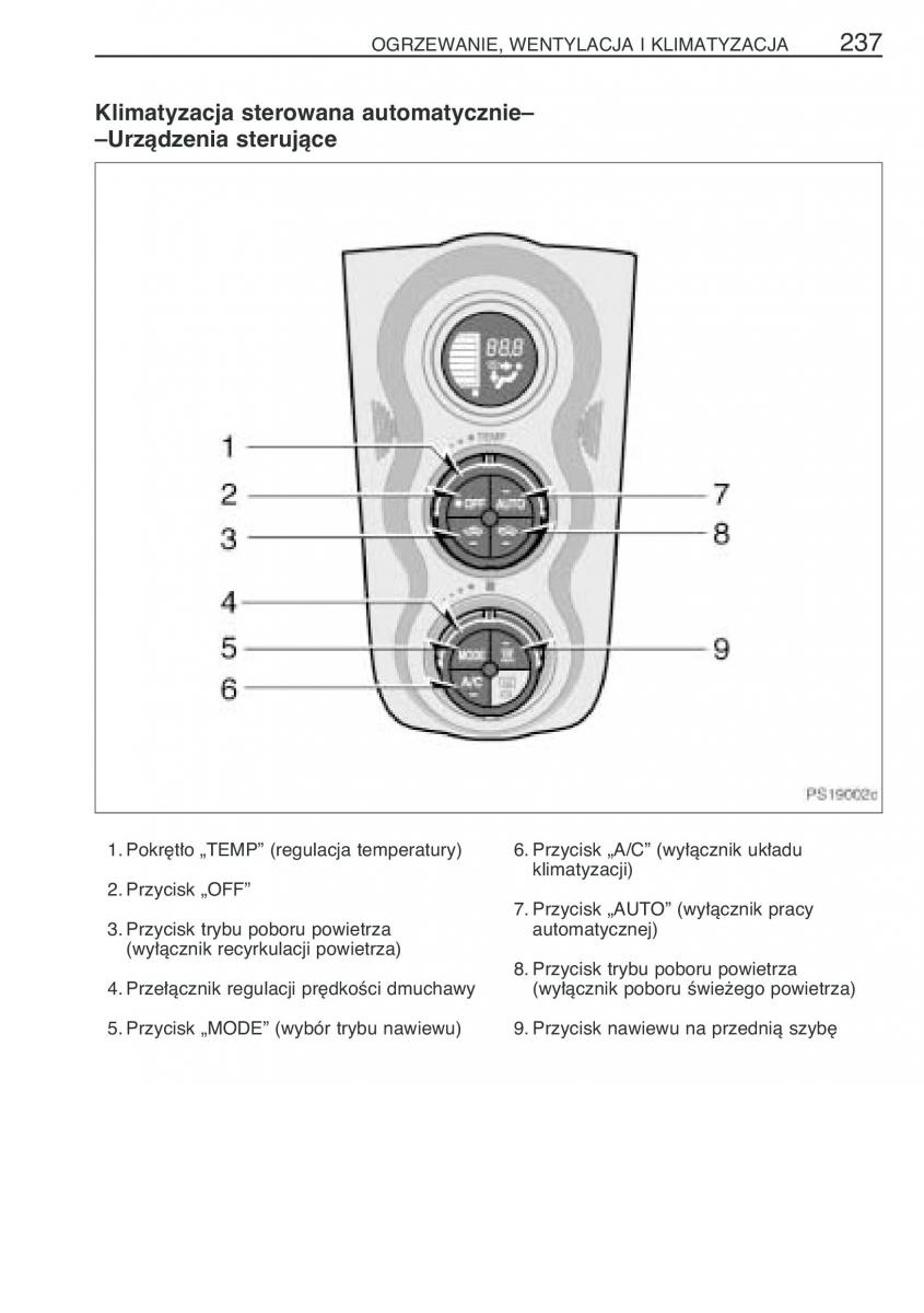 Toyota Yaris II 2 instrukcja obslugi / page 248