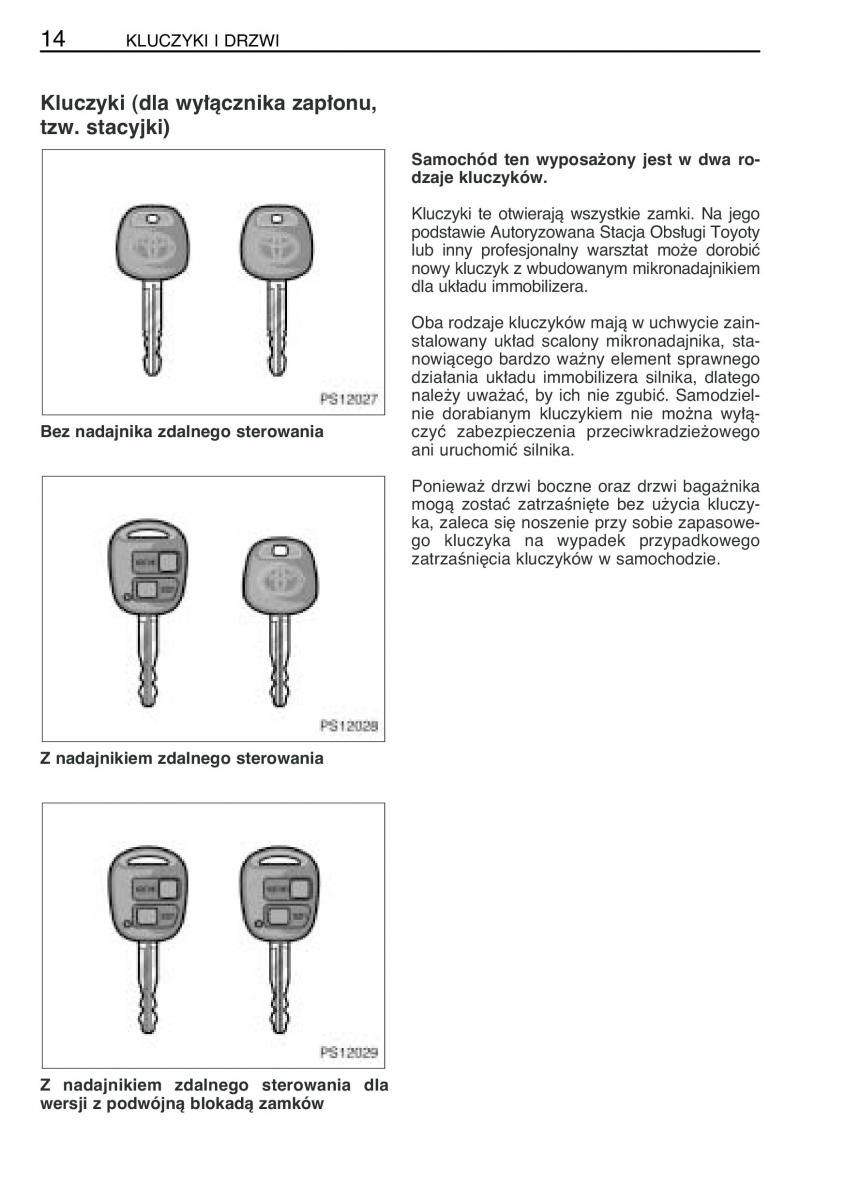 Toyota Yaris II 2 instrukcja obslugi / page 25