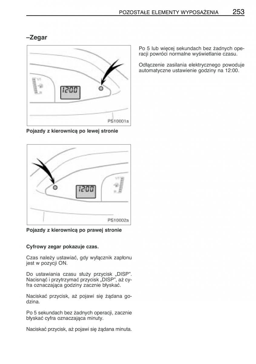 Toyota Yaris II 2 instrukcja obslugi / page 264