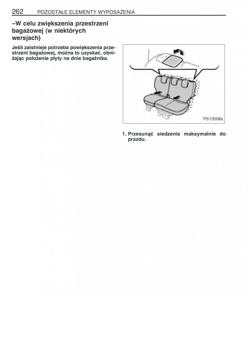 Toyota Yaris II 2 instrukcja obslugi / page 273