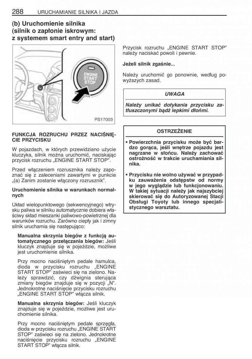 Toyota Yaris II 2 instrukcja obslugi / page 299