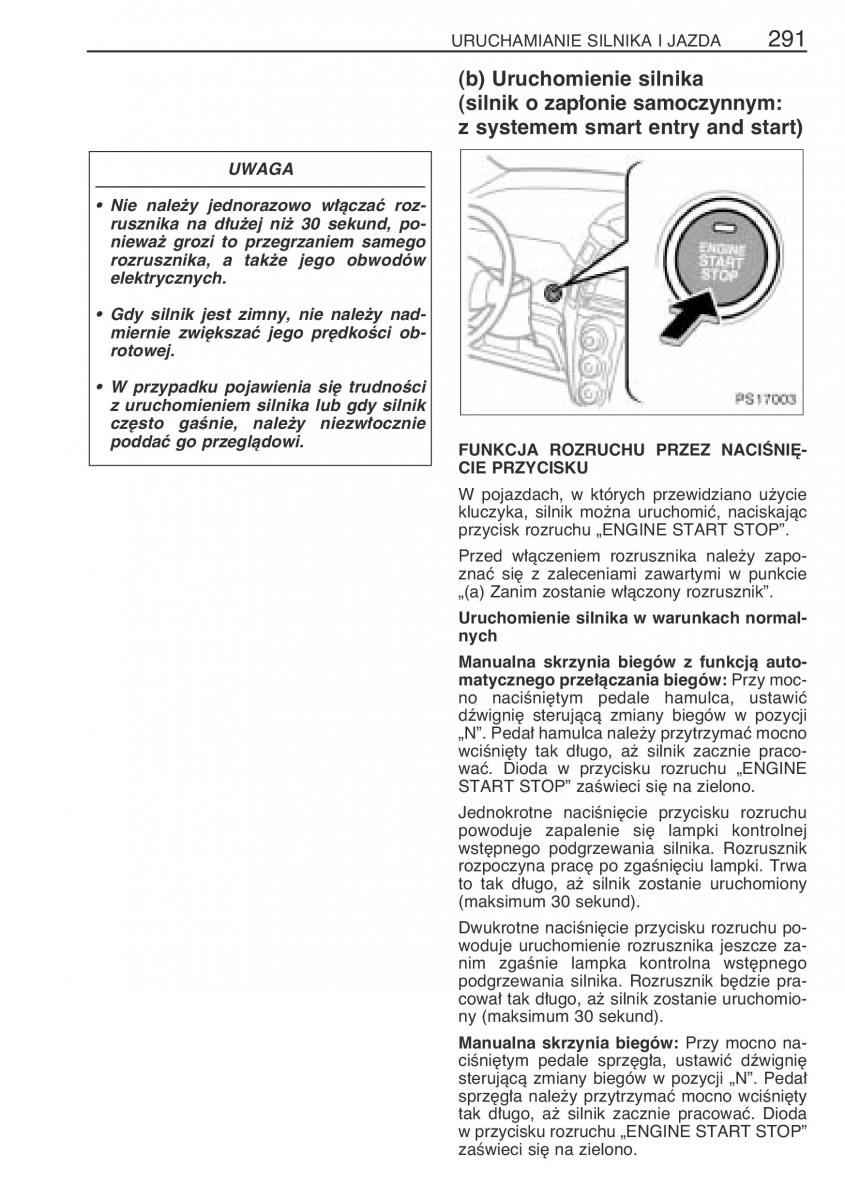 Toyota Yaris II 2 instrukcja obslugi / page 302