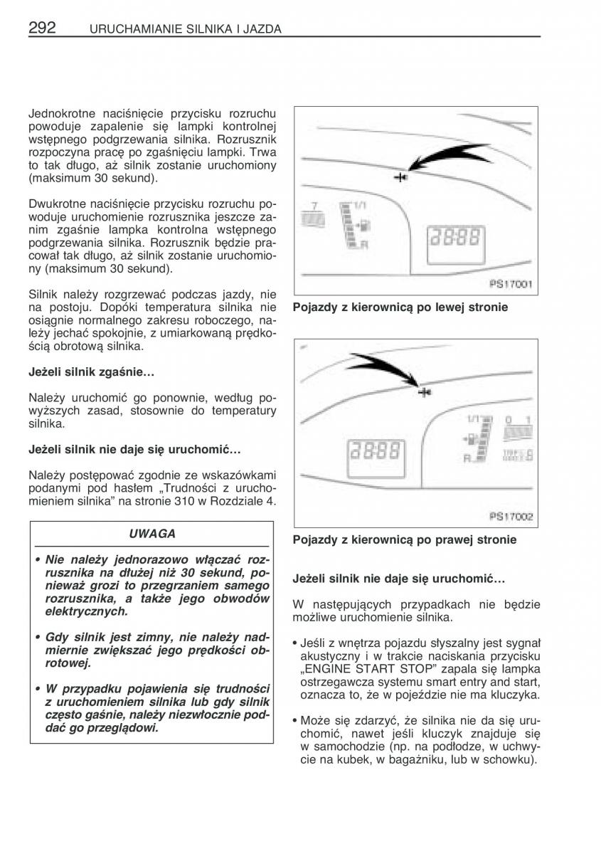 Toyota Yaris II 2 instrukcja obslugi / page 303