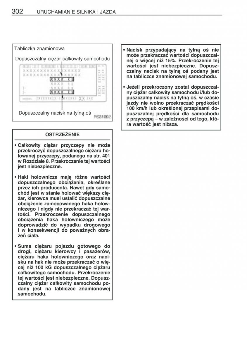 Toyota Yaris II 2 instrukcja obslugi / page 313