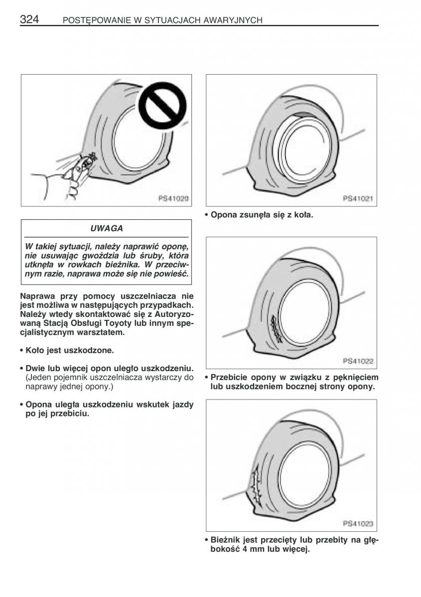 Toyota Yaris II 2 instrukcja obslugi / page 335