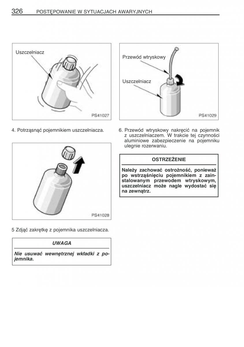 Toyota Yaris II 2 instrukcja obslugi / page 337