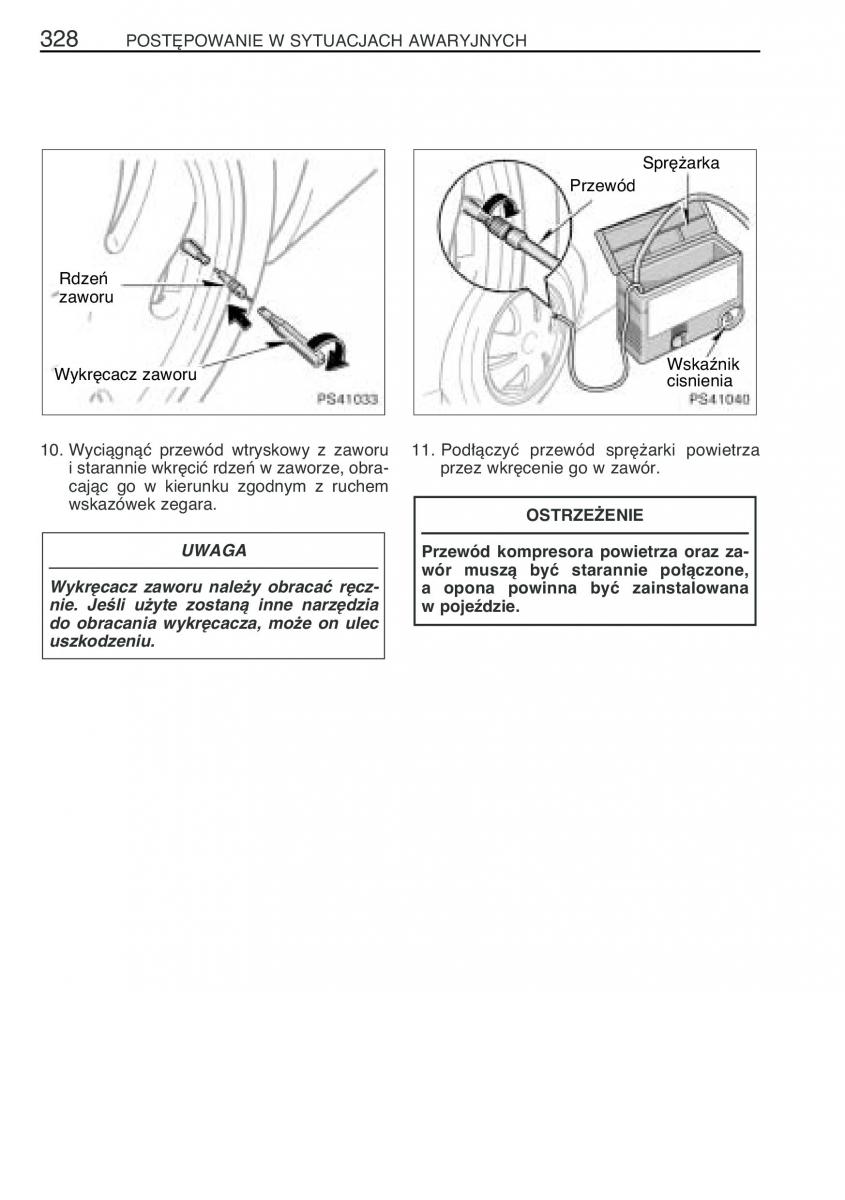 Toyota Yaris II 2 instrukcja obslugi / page 339