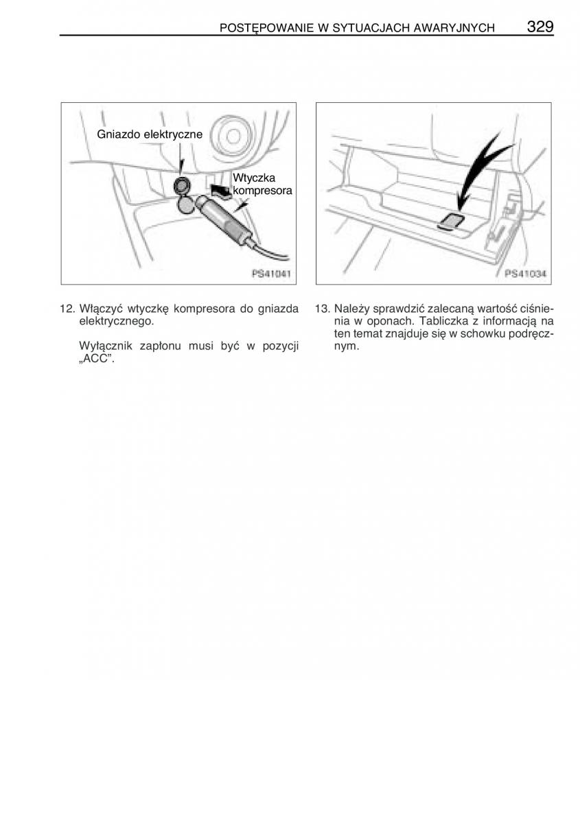 Toyota Yaris II 2 instrukcja obslugi / page 340