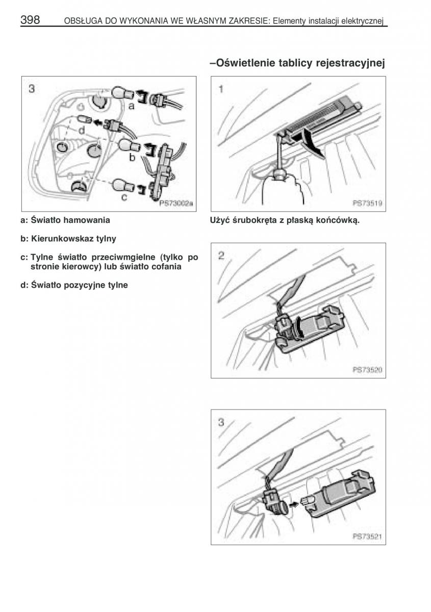 Toyota Yaris II 2 instrukcja obslugi / page 409