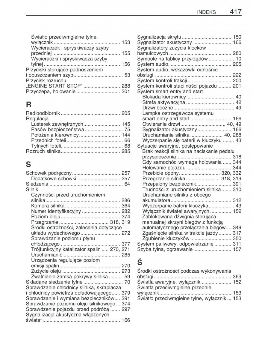 Toyota Yaris II 2 instrukcja obslugi / page 428