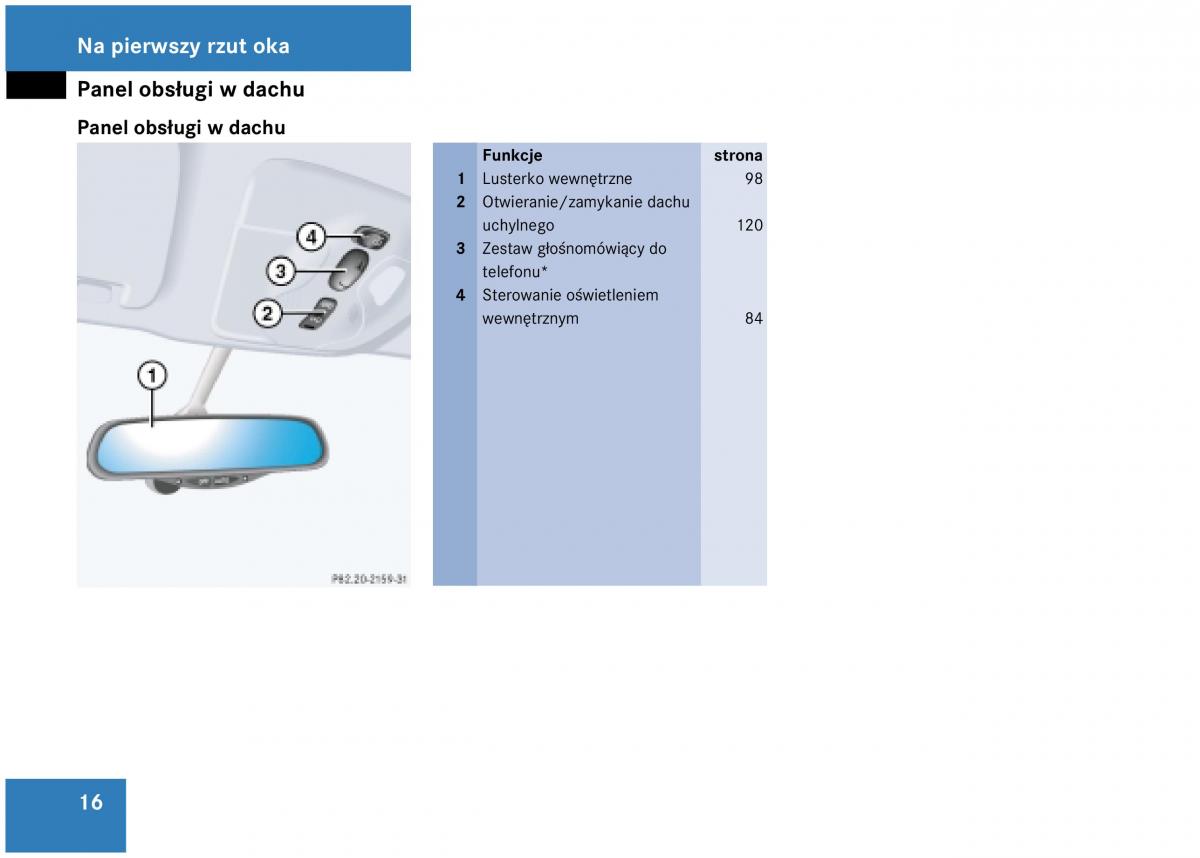 Mercedes Benz A Class W168 instrukcja obslugi / page 17