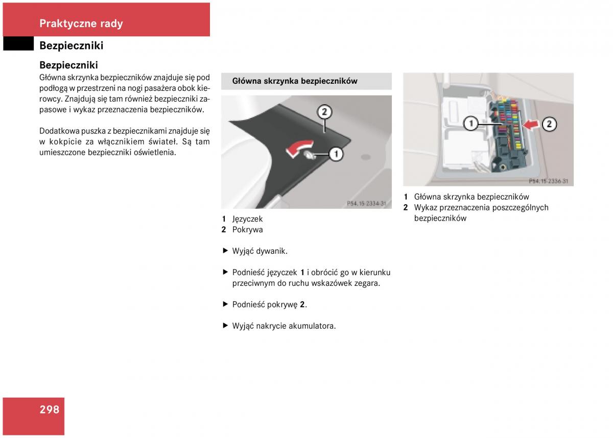 Mercedes Benz A Class W168 instrukcja obslugi / page 298