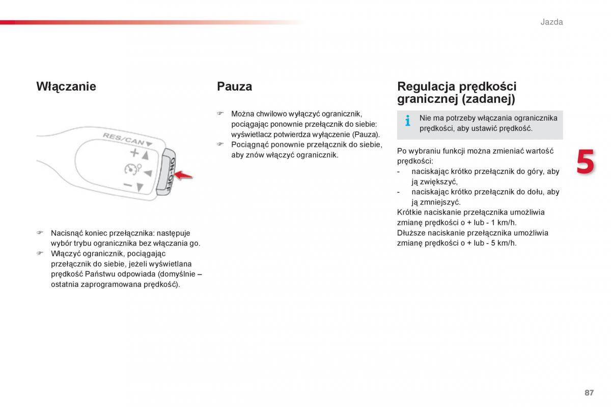 Citroen C1 II 2 instrukcja obslugi / page 89