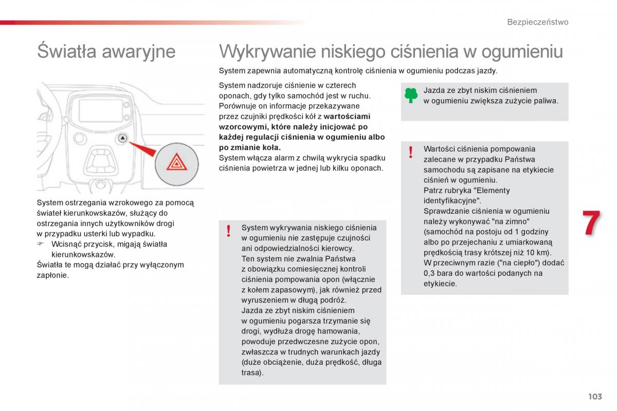 Citroen C1 II 2 instrukcja obslugi / page 105