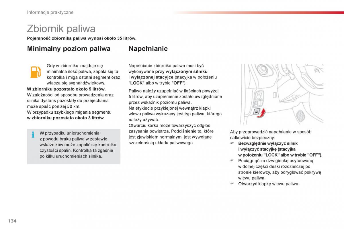 Citroen C1 II 2 instrukcja obslugi / page 136