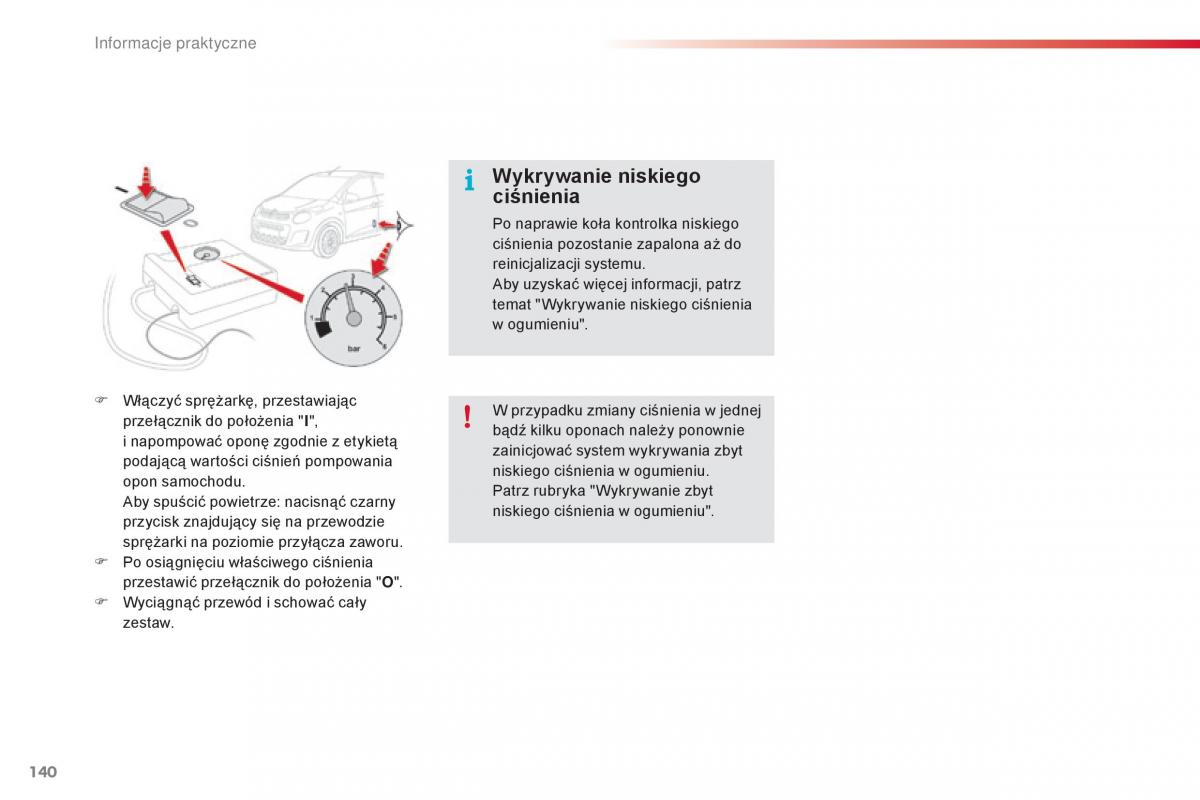 Citroen C1 II 2 instrukcja obslugi / page 142