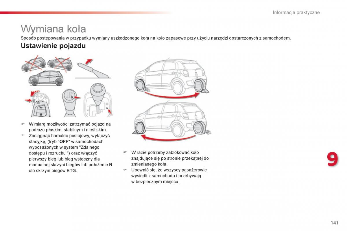 Citroen C1 II 2 instrukcja obslugi / page 143