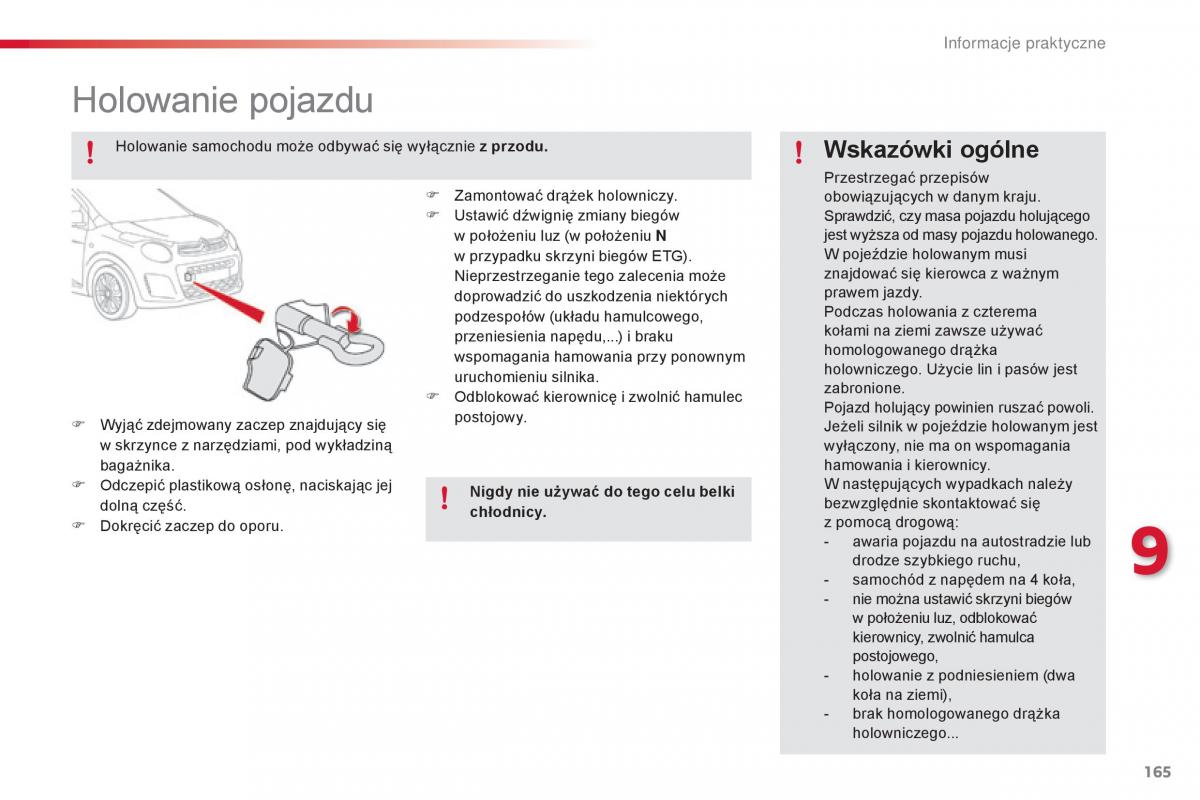 Citroen C1 II 2 instrukcja obslugi / page 167