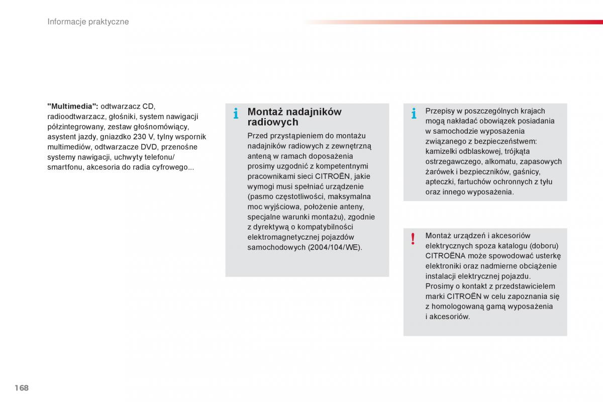 Citroen C1 II 2 instrukcja obslugi / page 170